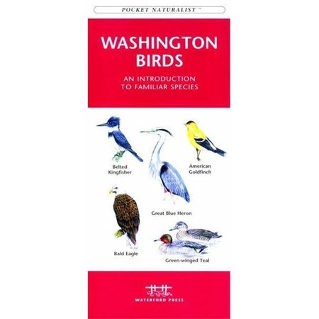 WATERFORD PRESS Waterford Press WFP1583551196 Washington State Birds Book: An Introduction to Familiar Species (State Nature Guides) WFP1583551196